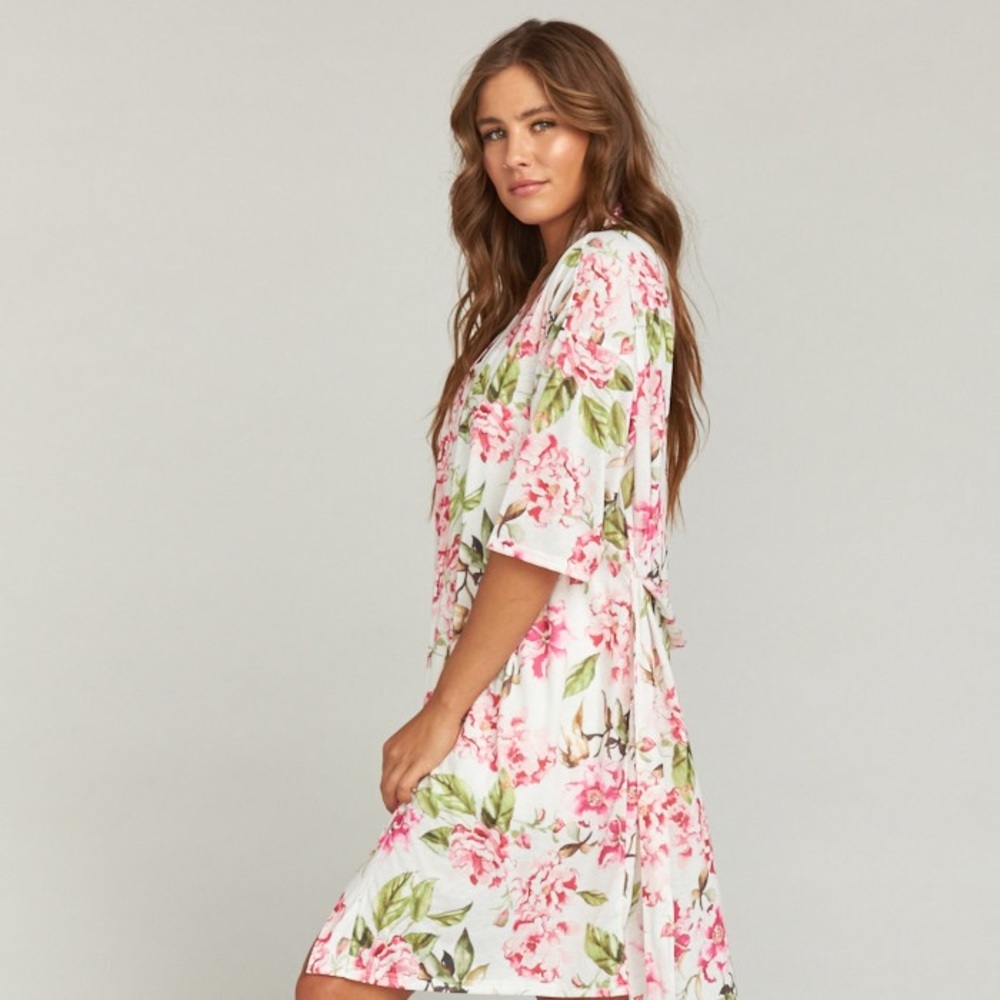 Show Me Your Mumu Floral Kimono Sweater Cardigan